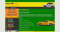 Desktop Screenshot of emeryvilletaxi.com